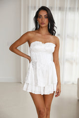 Be The Trend Romper White