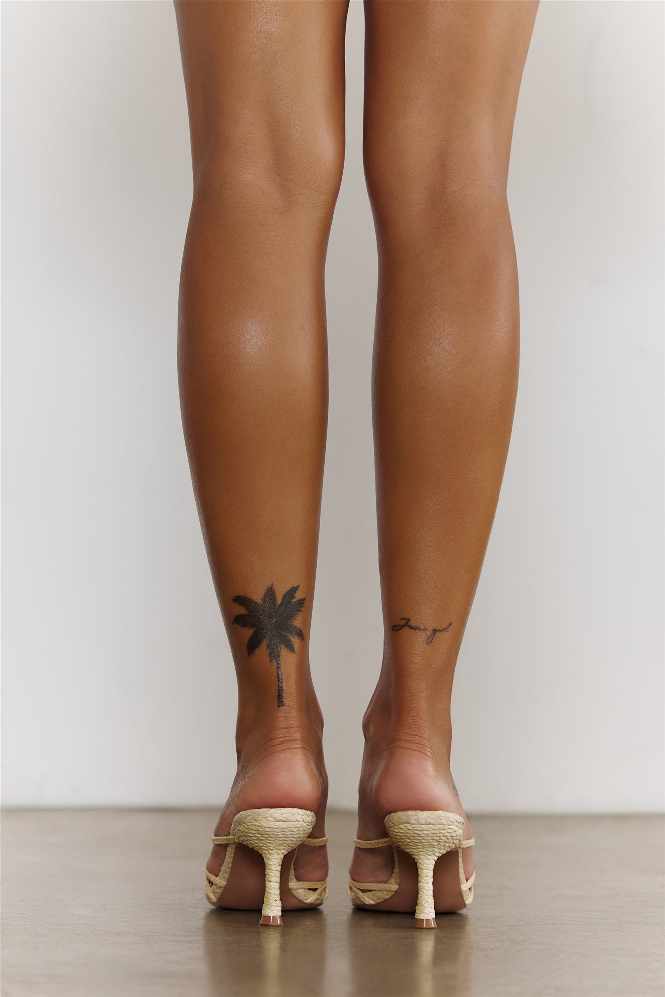 Edna Mules Natural Raffia