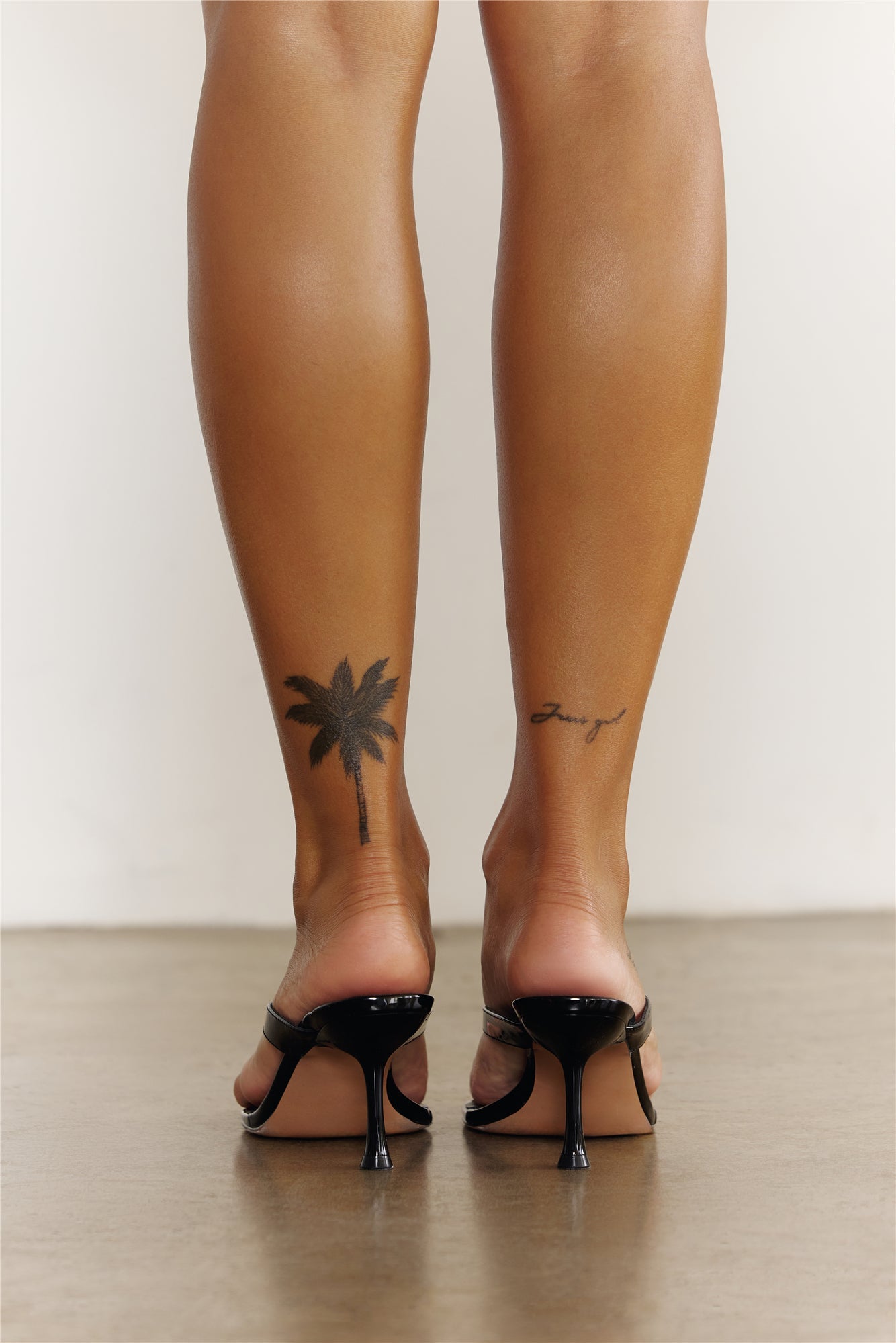 Faroh Heels Black Patent