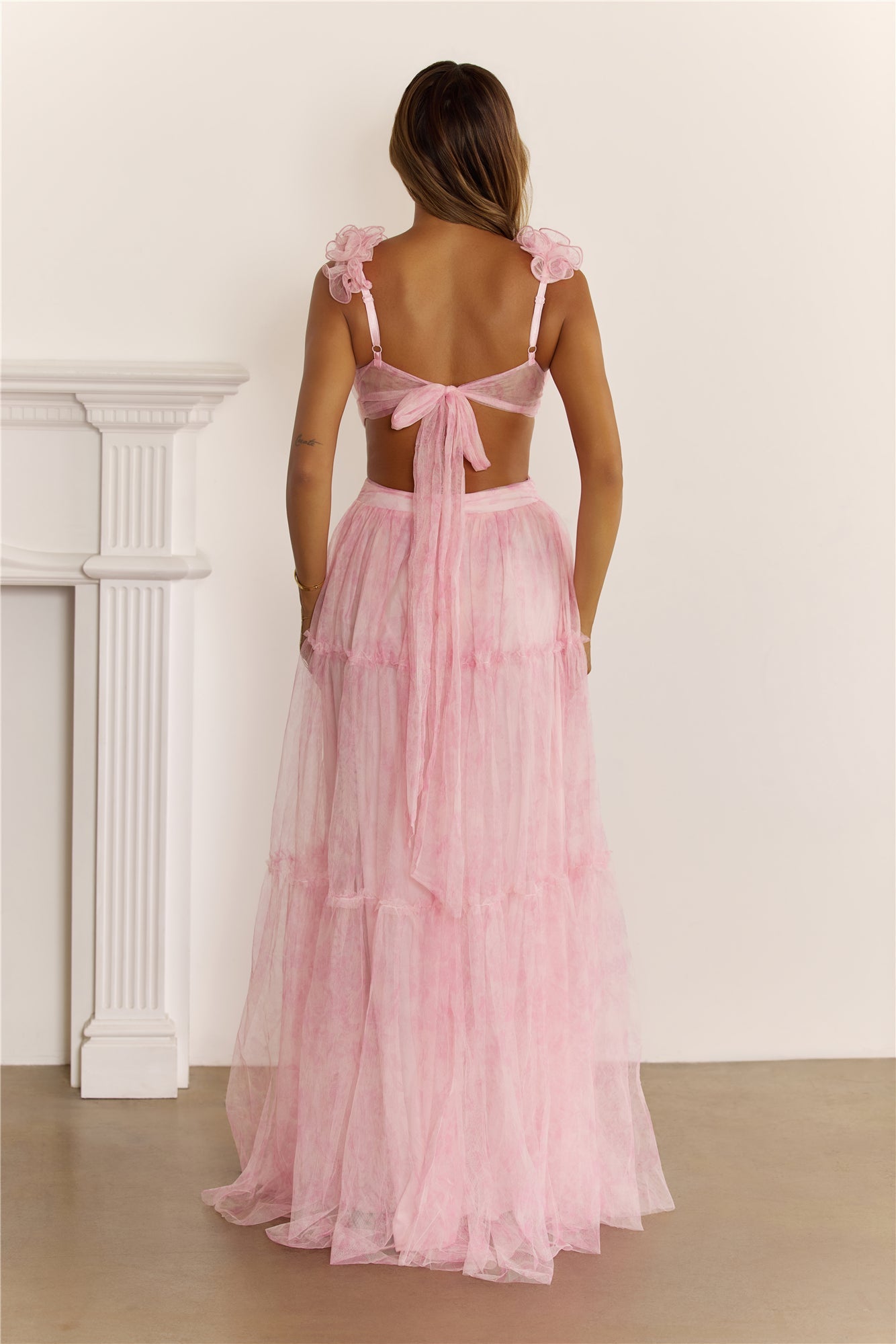 Endless Riviera Maxi Dress Pink