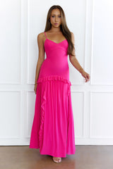 Gardenia Glow Maxi Dress Pink
