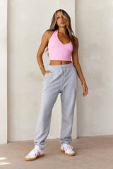 BASE Cuffed Sweatpants Grey Marle