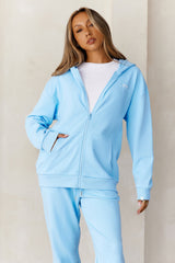 BASE Zip Up Sydney Hoodie Blue