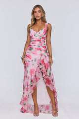 Glow Like A Star Maxi Dress Pink