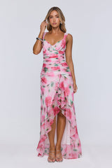 Glow Like A Star Maxi Dress Pink