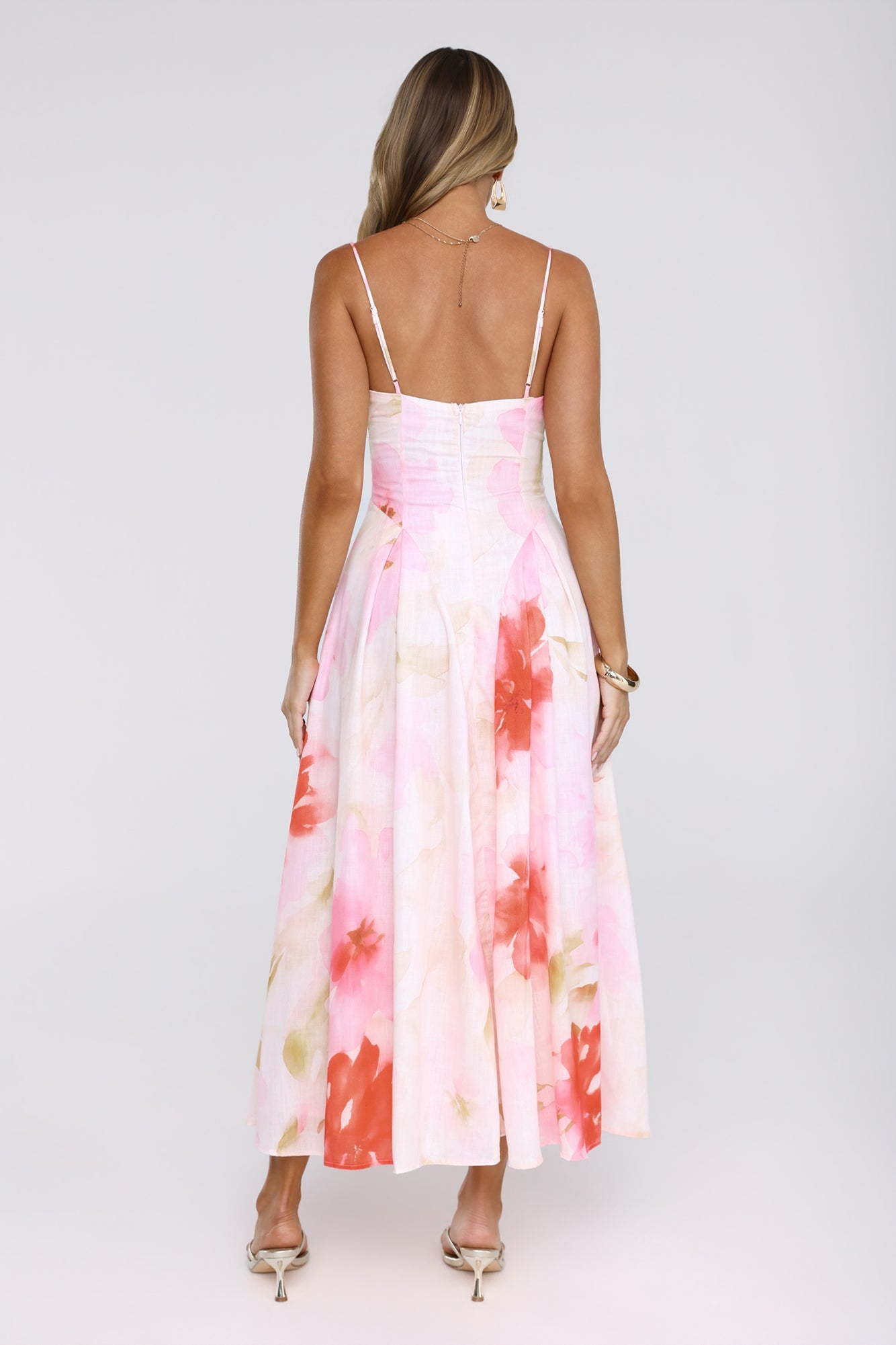 Outfit Says It All Midi Dress Pink