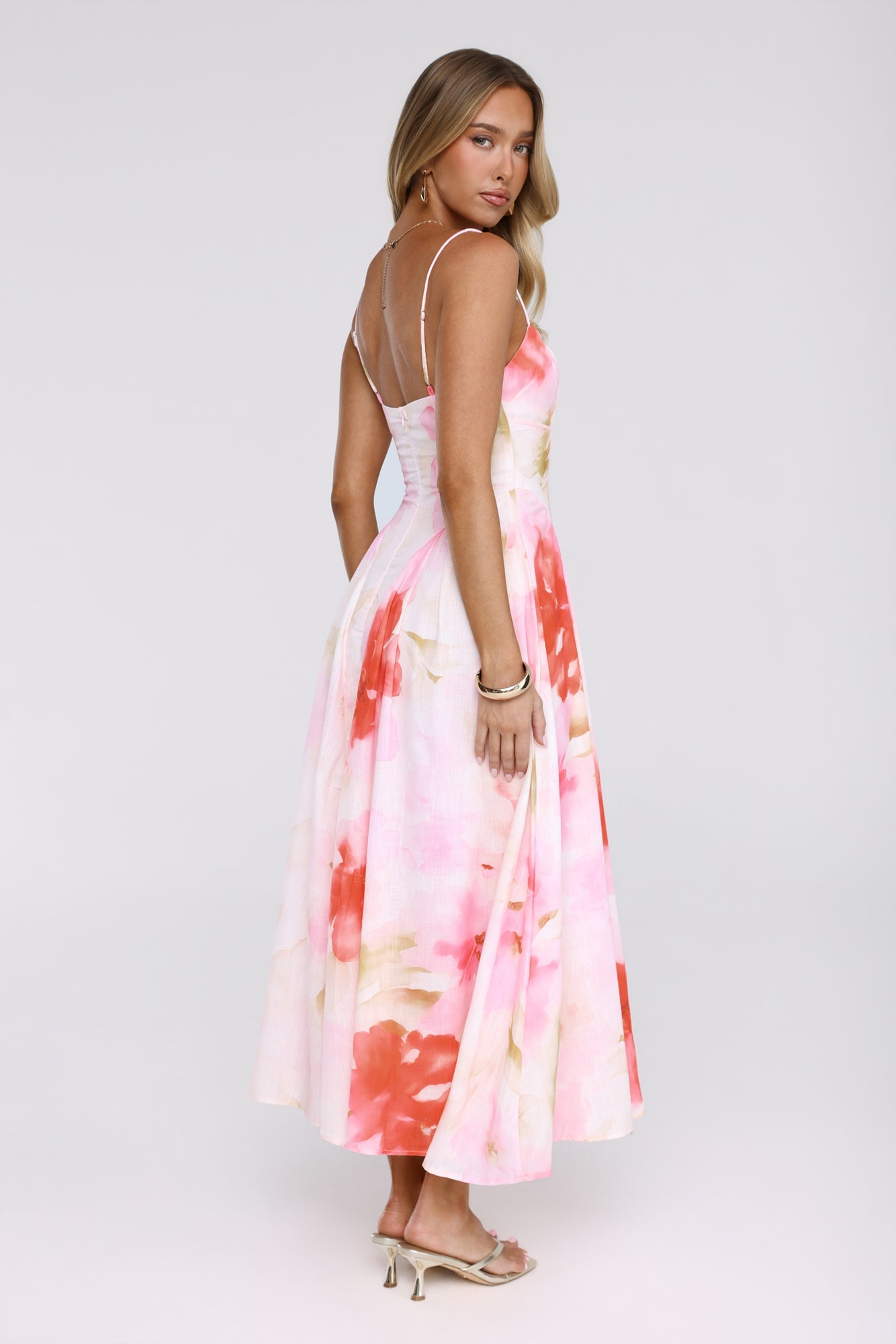 Outfit Says It All Midi Dress Pink