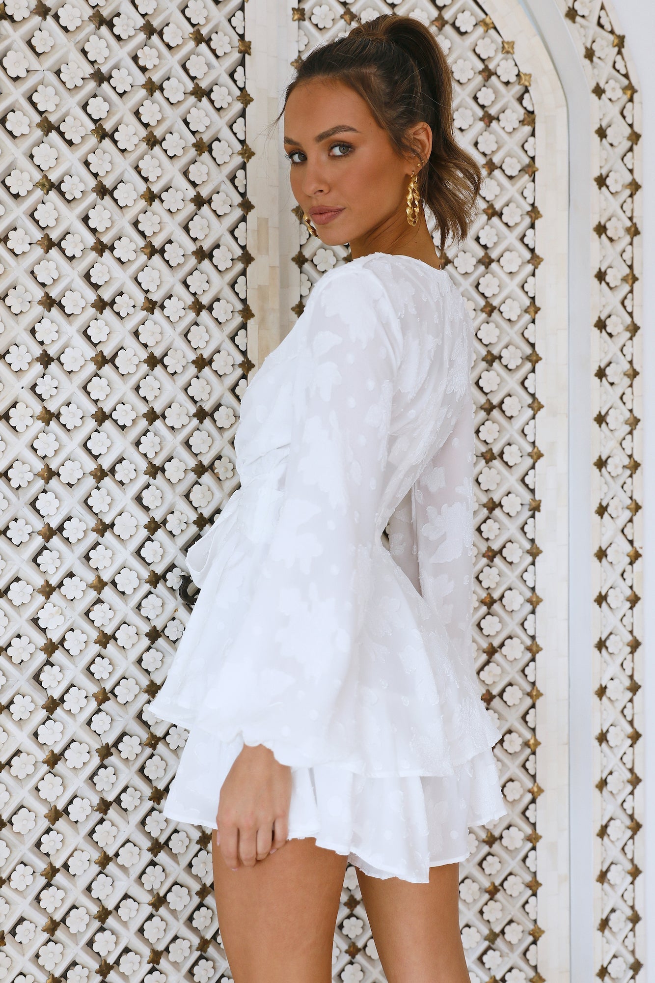 Distant Paradise Romper White