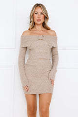 Exclusive Style Knit Set Taupe