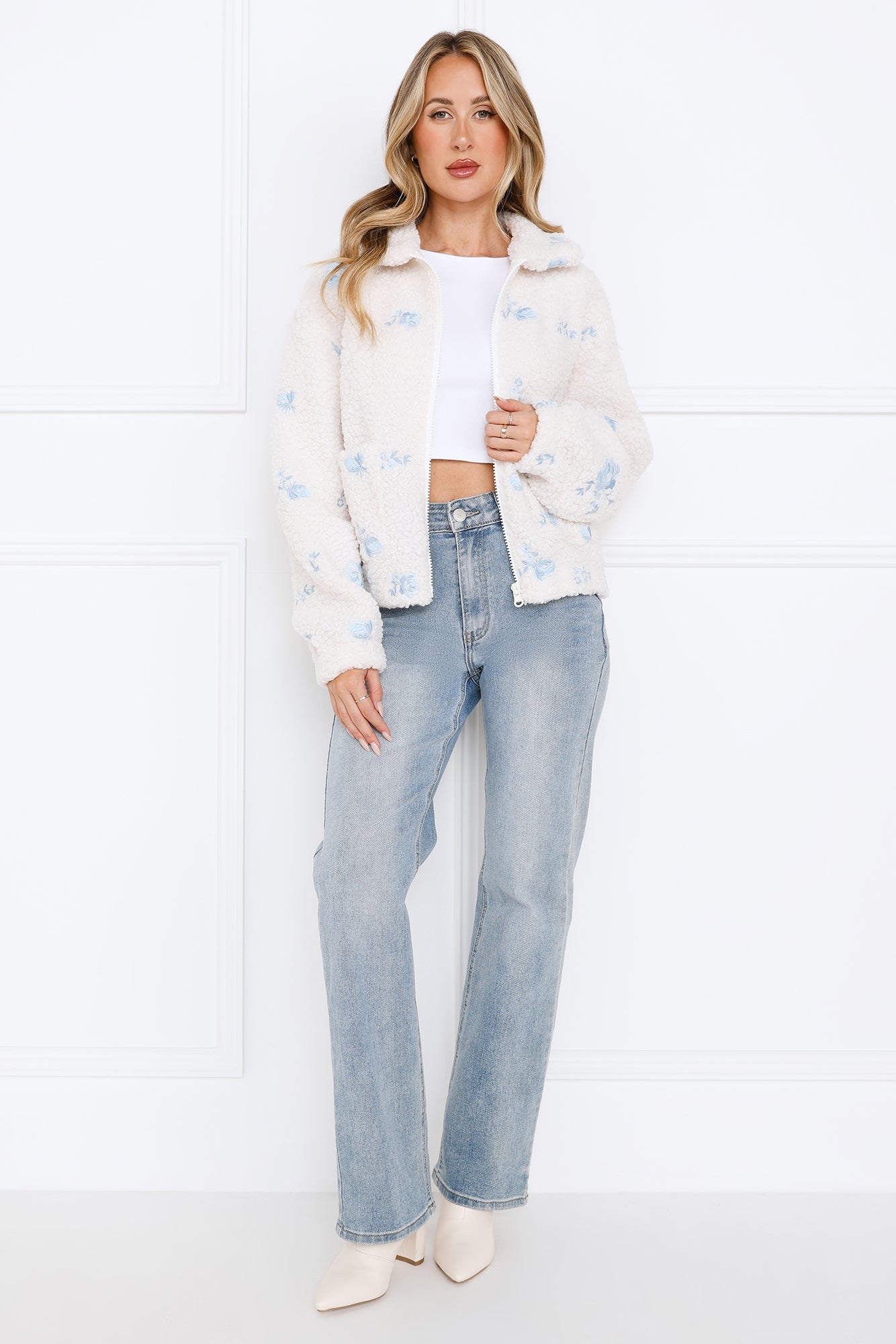 Hibernation Teddy Jacket Cream