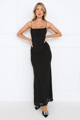 Connoisseur Maxi Dress Black