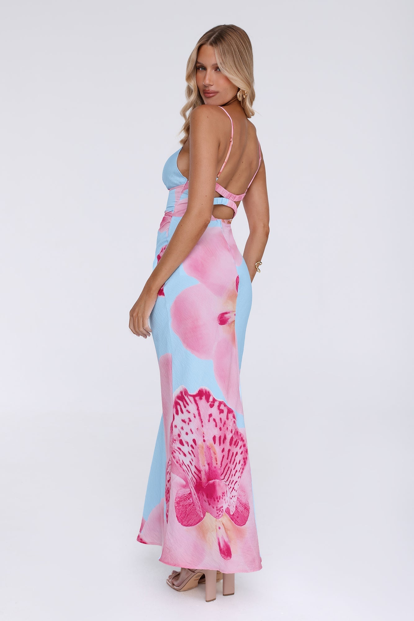 Glow Within Reach Maxi Dress Blue