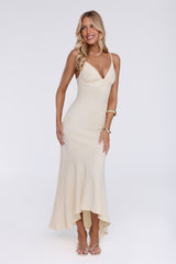 Enchanted Glow Maxi Dress Yellow
