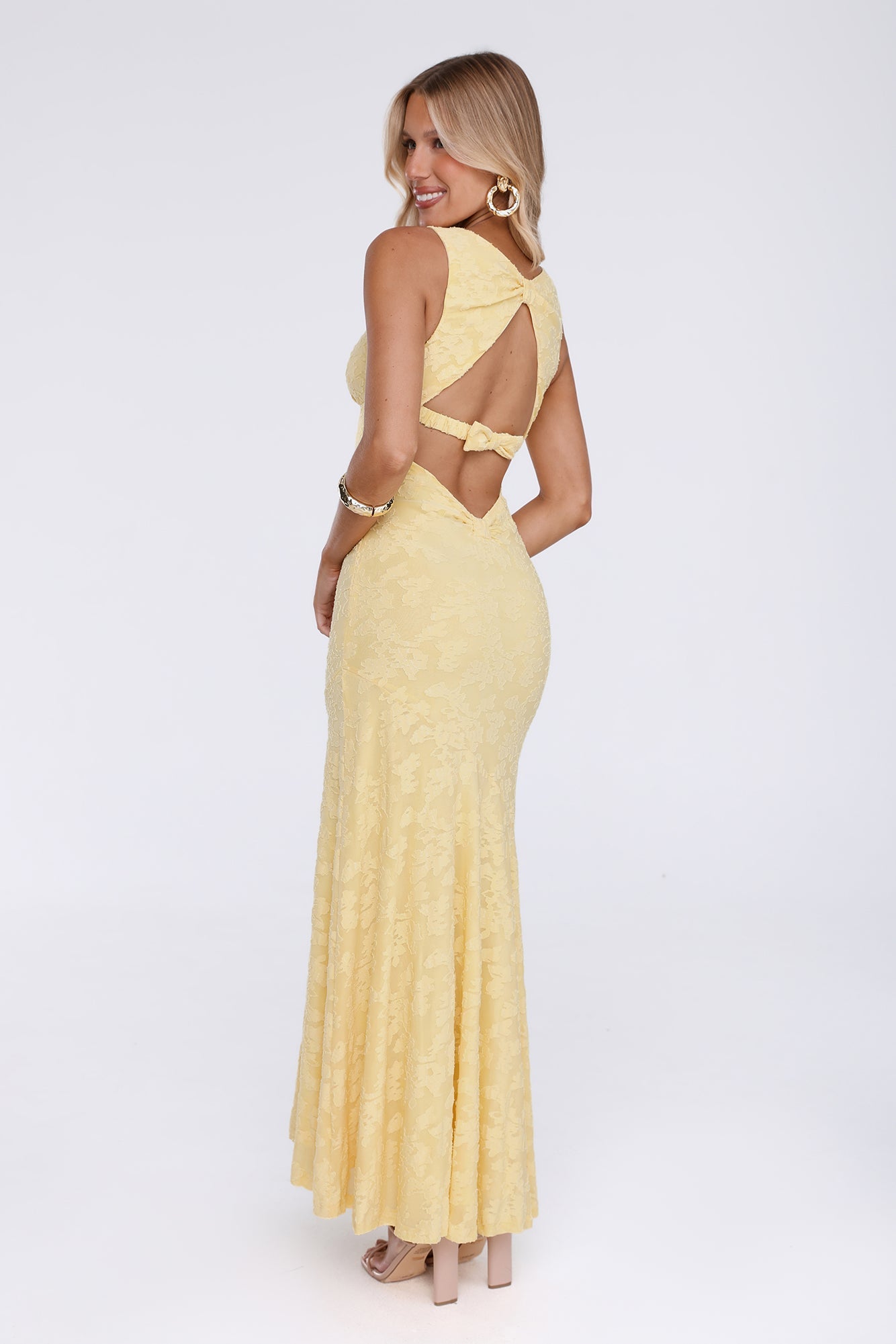 Effortless Glow Maxi Dress Yellow