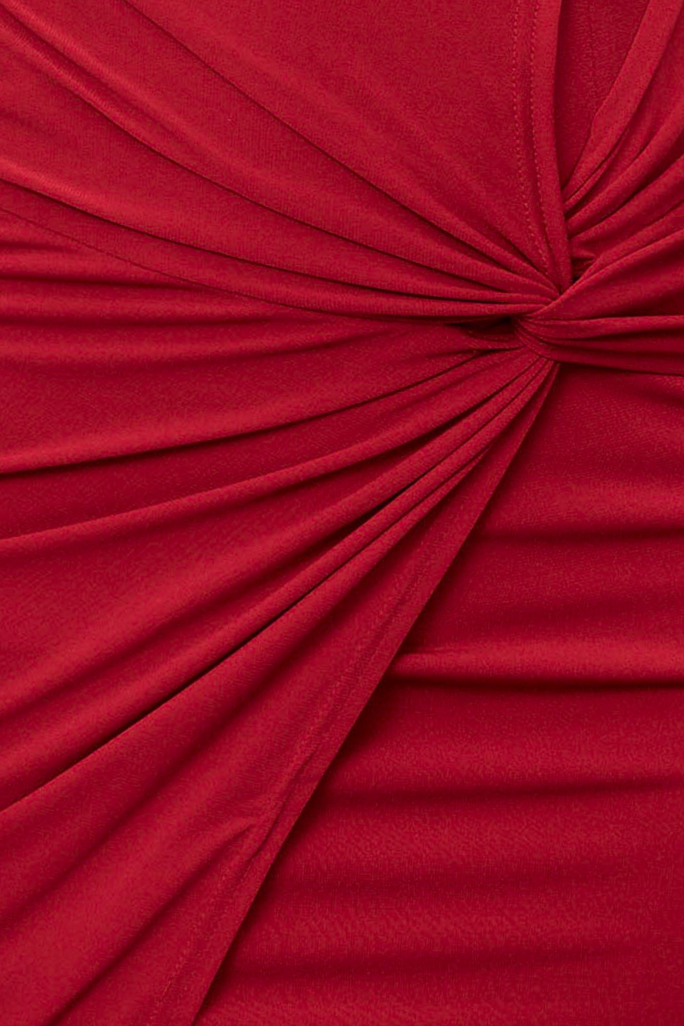 Flowy Fountains Dress Red