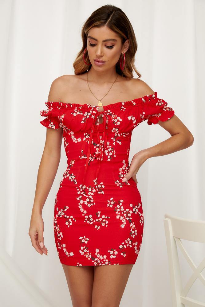 Hit The Highway Dress Red