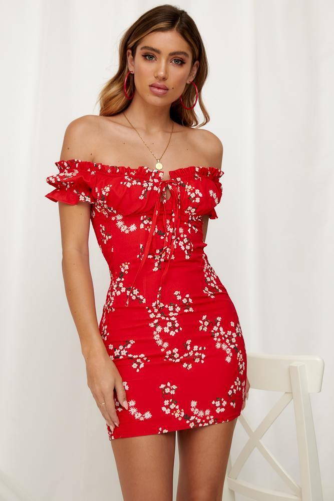 Hit The Highway Dress Red