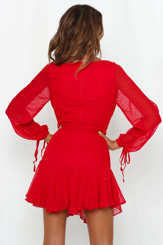 Like Me For Me Dress Red