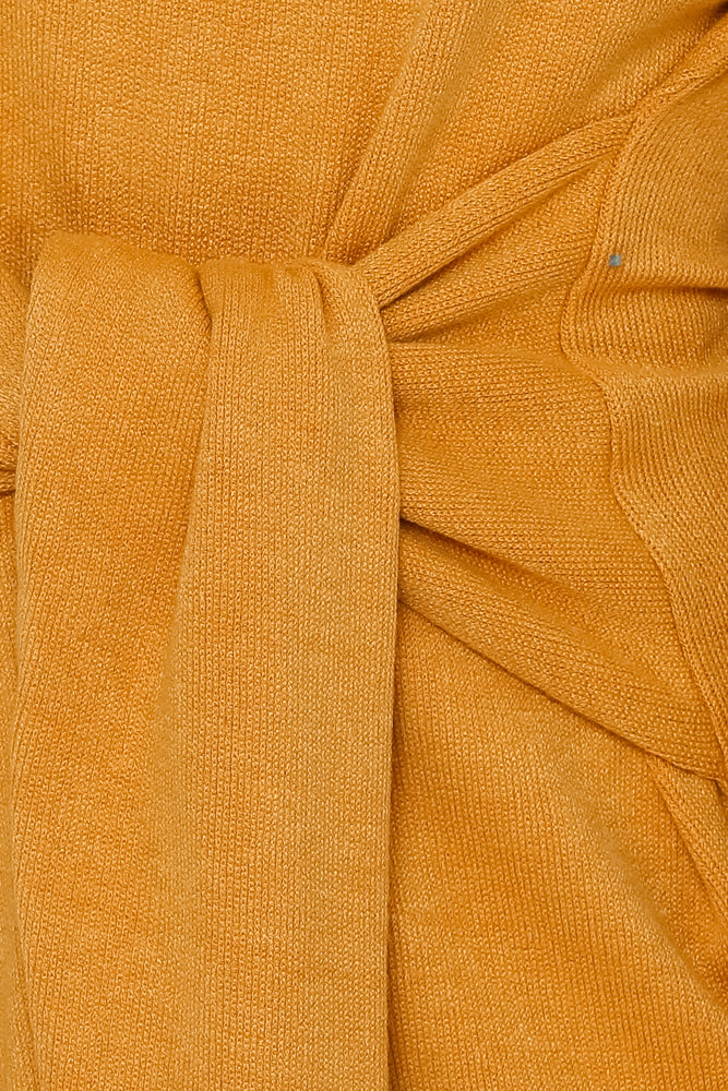 Life Out There Dress Mustard
