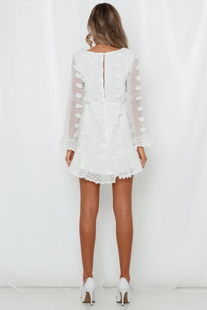 Finally Home Dress White