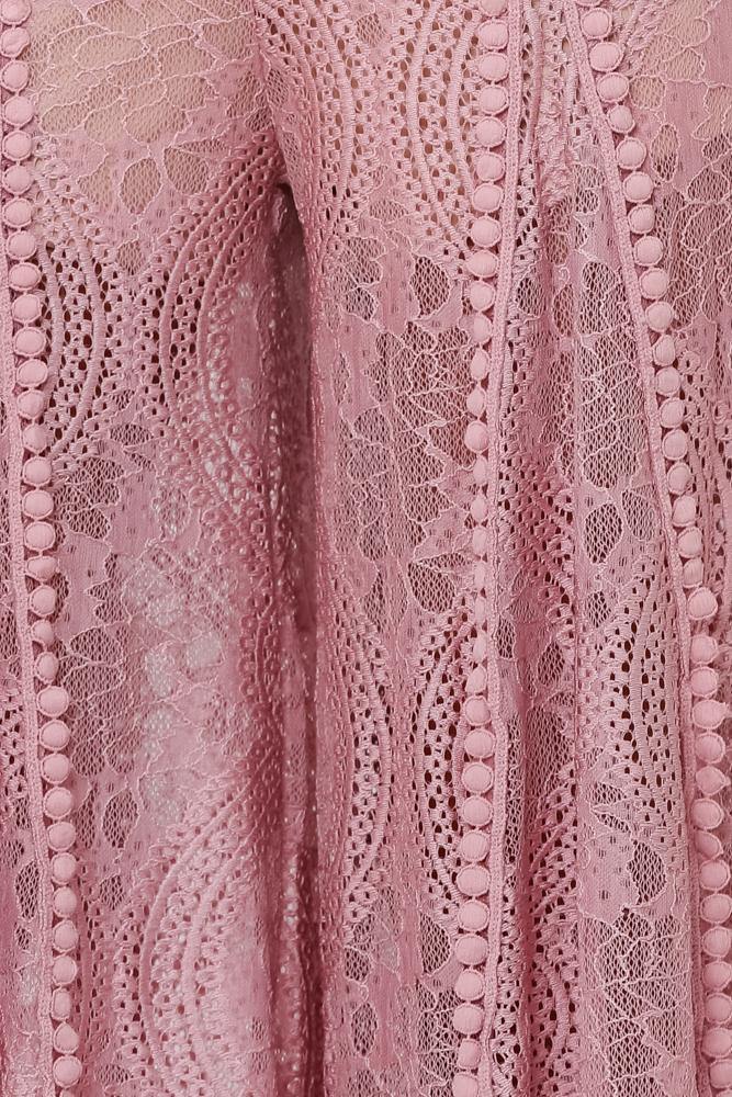 Foot In The Door Jumpsuit Blush
