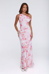Flowers In the Sun Maxi Dress Pink