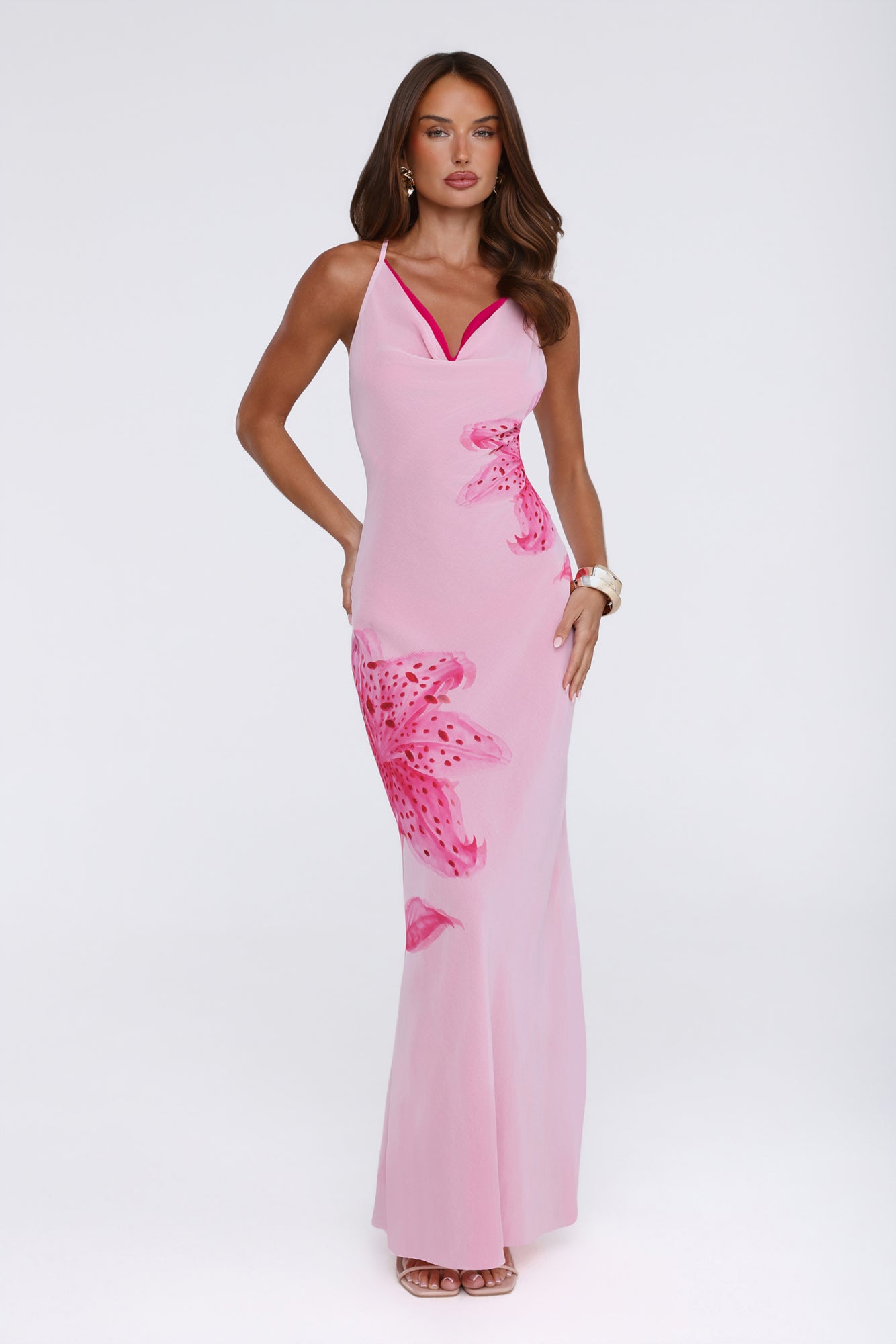 Lily Glowspell Maxi Dress Pink