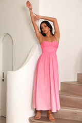 Candy Wonderland Maxi Dress Pink