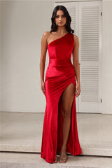 DEAR EMILIA Romantic Fling Maxi Dress Burgundy