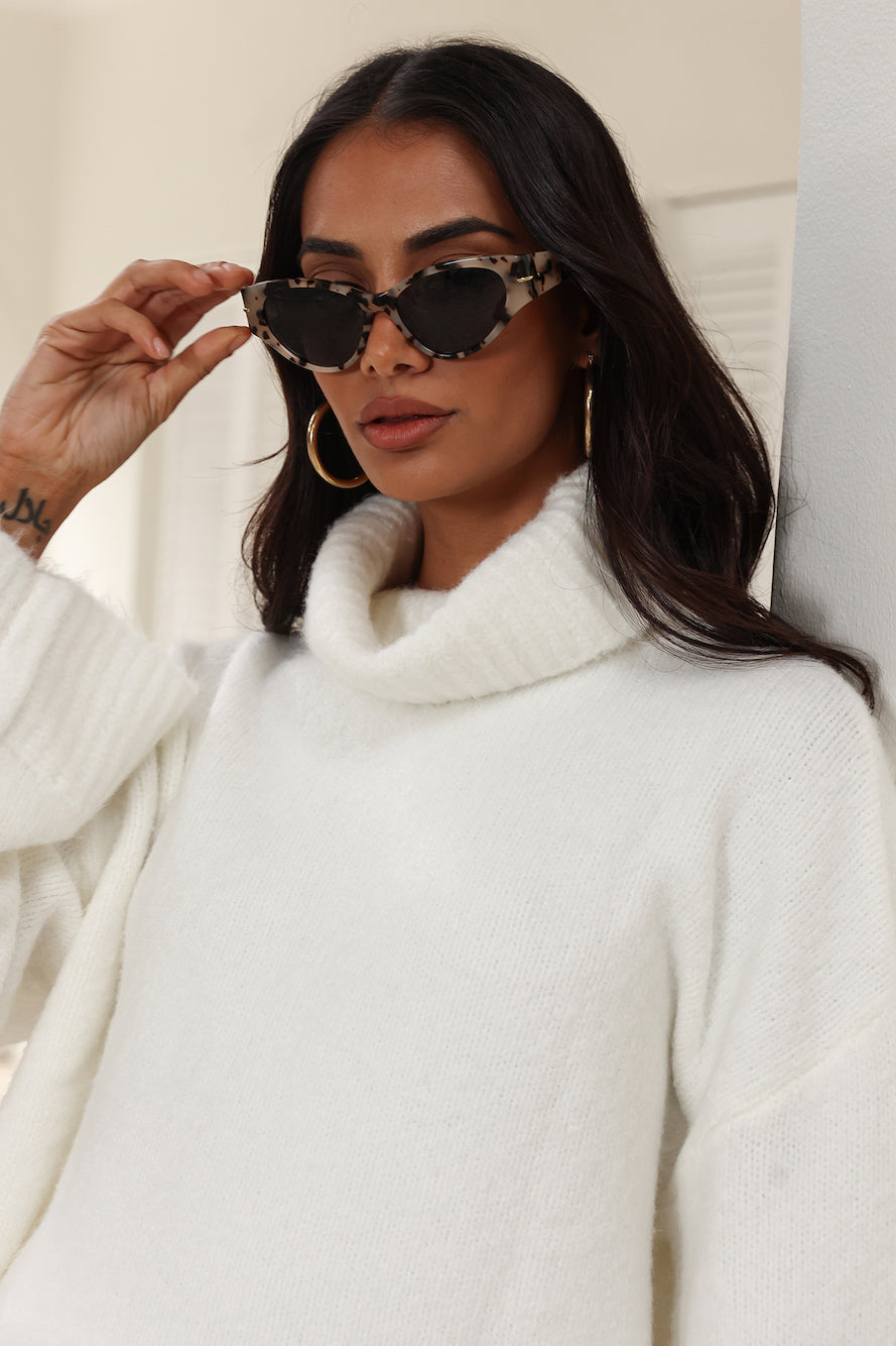 BANBE The Hadid Sunglasses Blonde Tort Ink