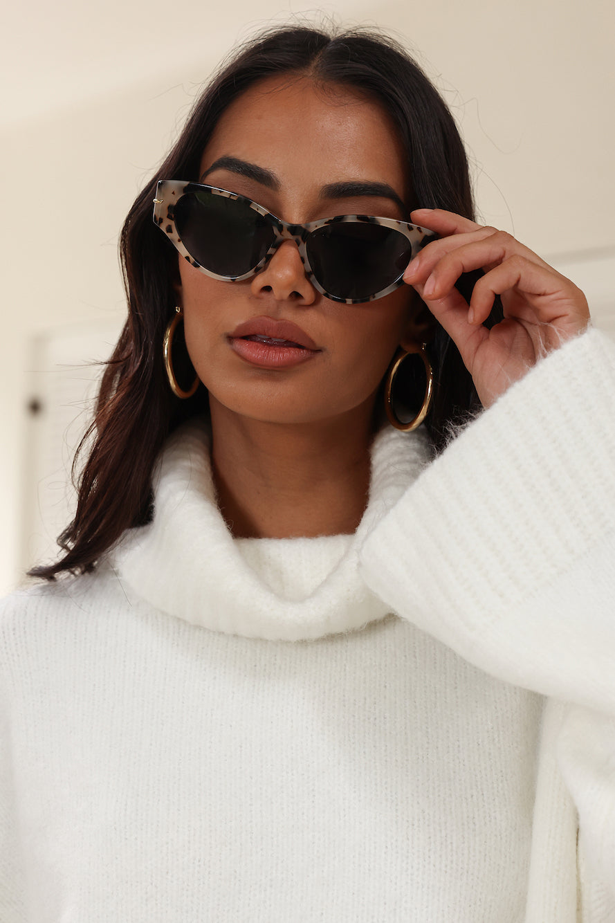 BANBE The Hadid Sunglasses Blonde Tort Ink