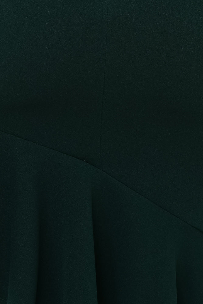 Laguna Beach Midi Dress Forest Green