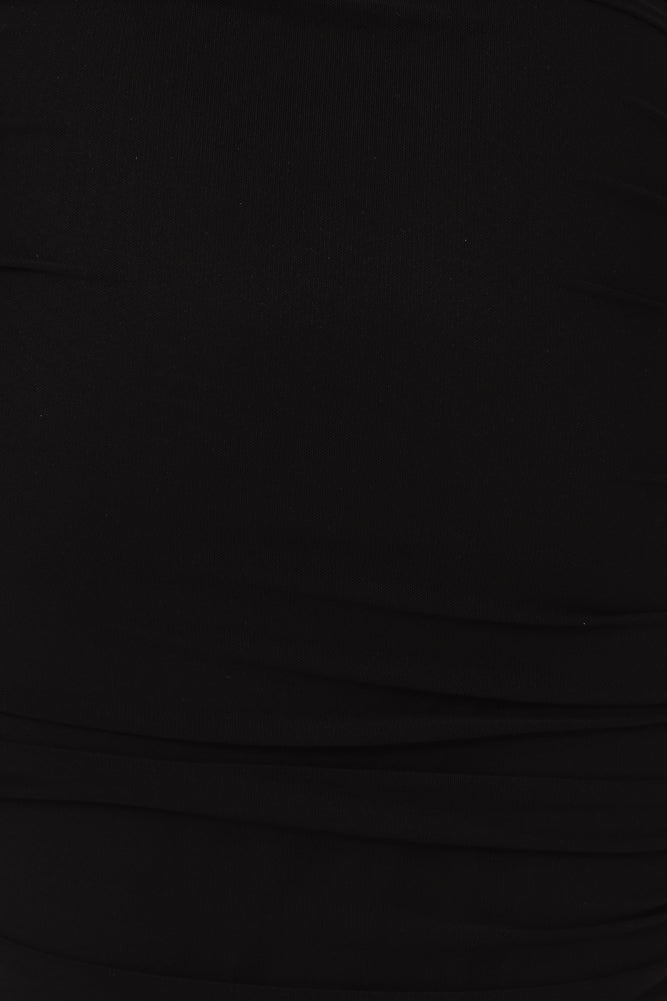 All For The Best Midi Dress Black