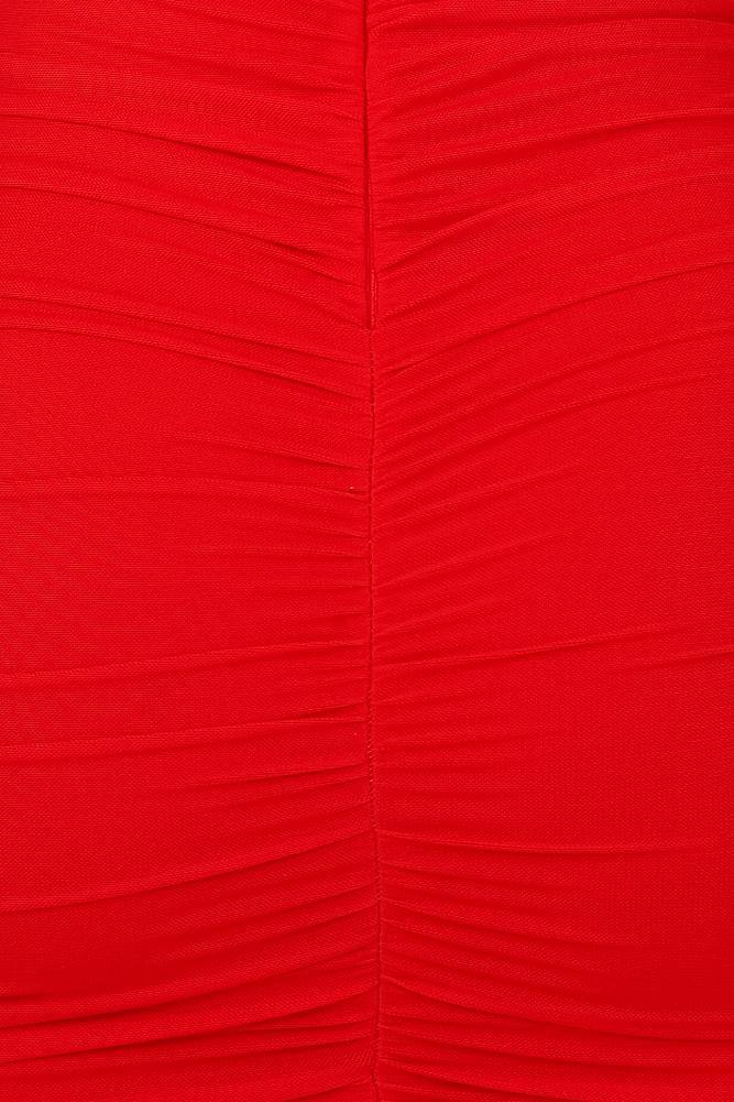Love Comes Free Dress Red