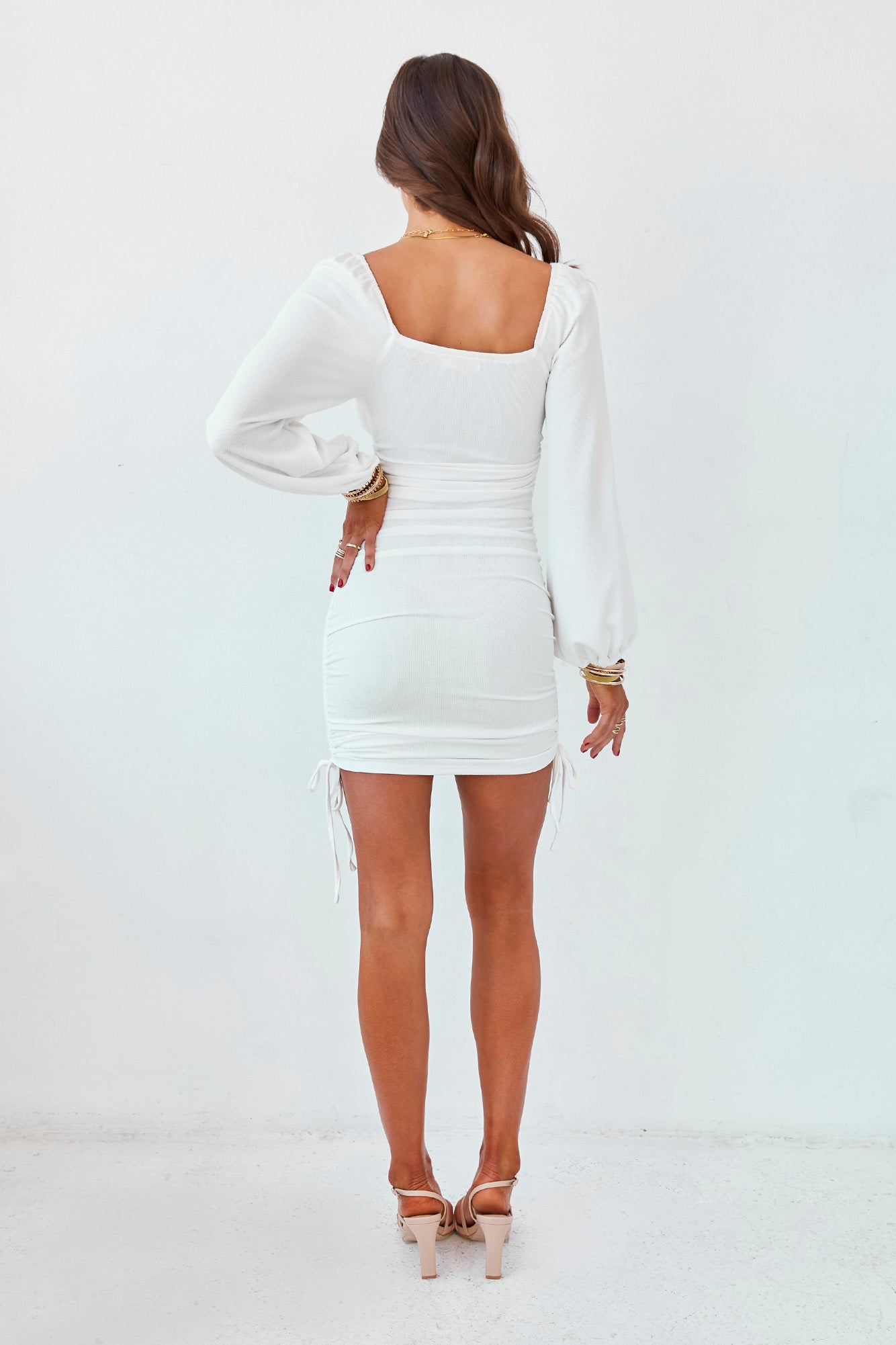 Keep It Classy Dress White