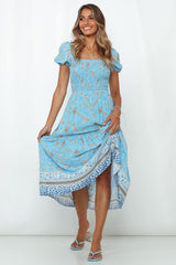 Days Like These Midi Dress Blue