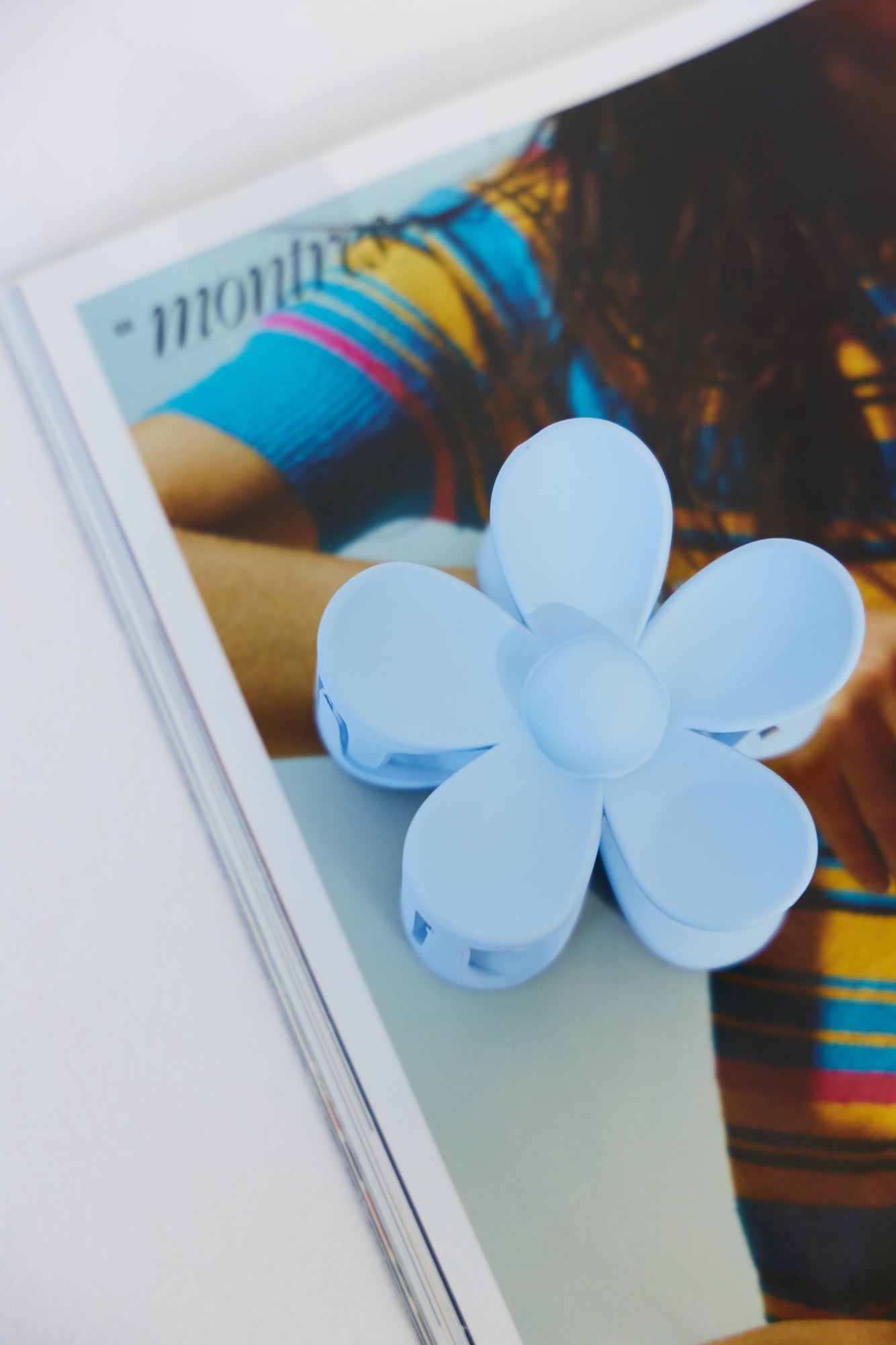 Blume Hair Claw Blue