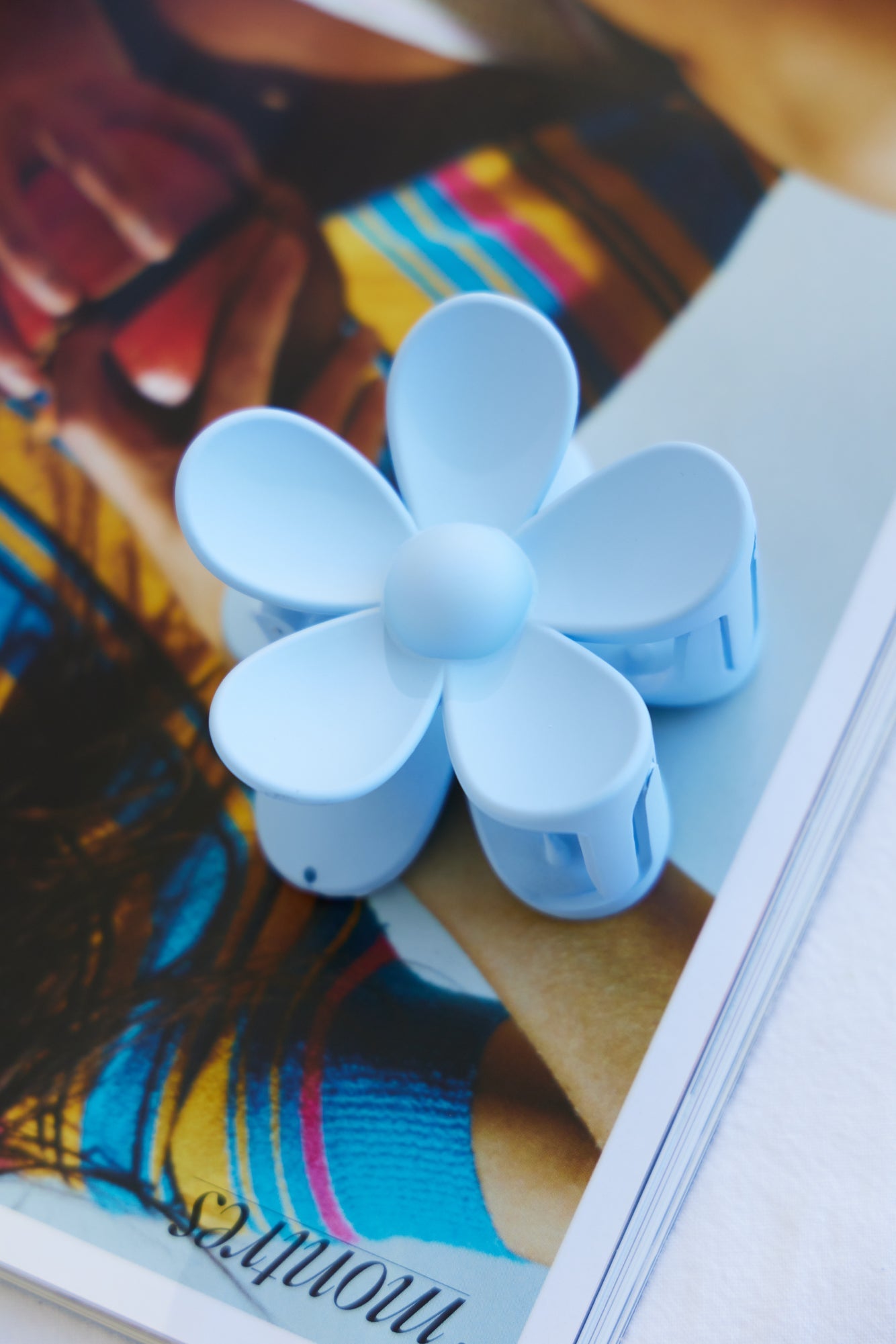 Blume Hair Claw Blue