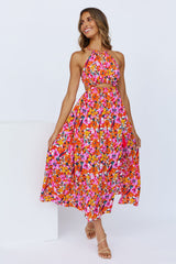 Fly Away Today Midi Dress