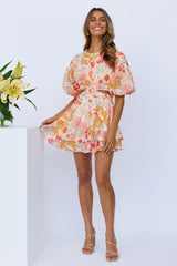Lovely Limelight Dress Floral