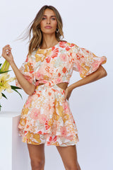 Lovely Limelight Dress Floral
