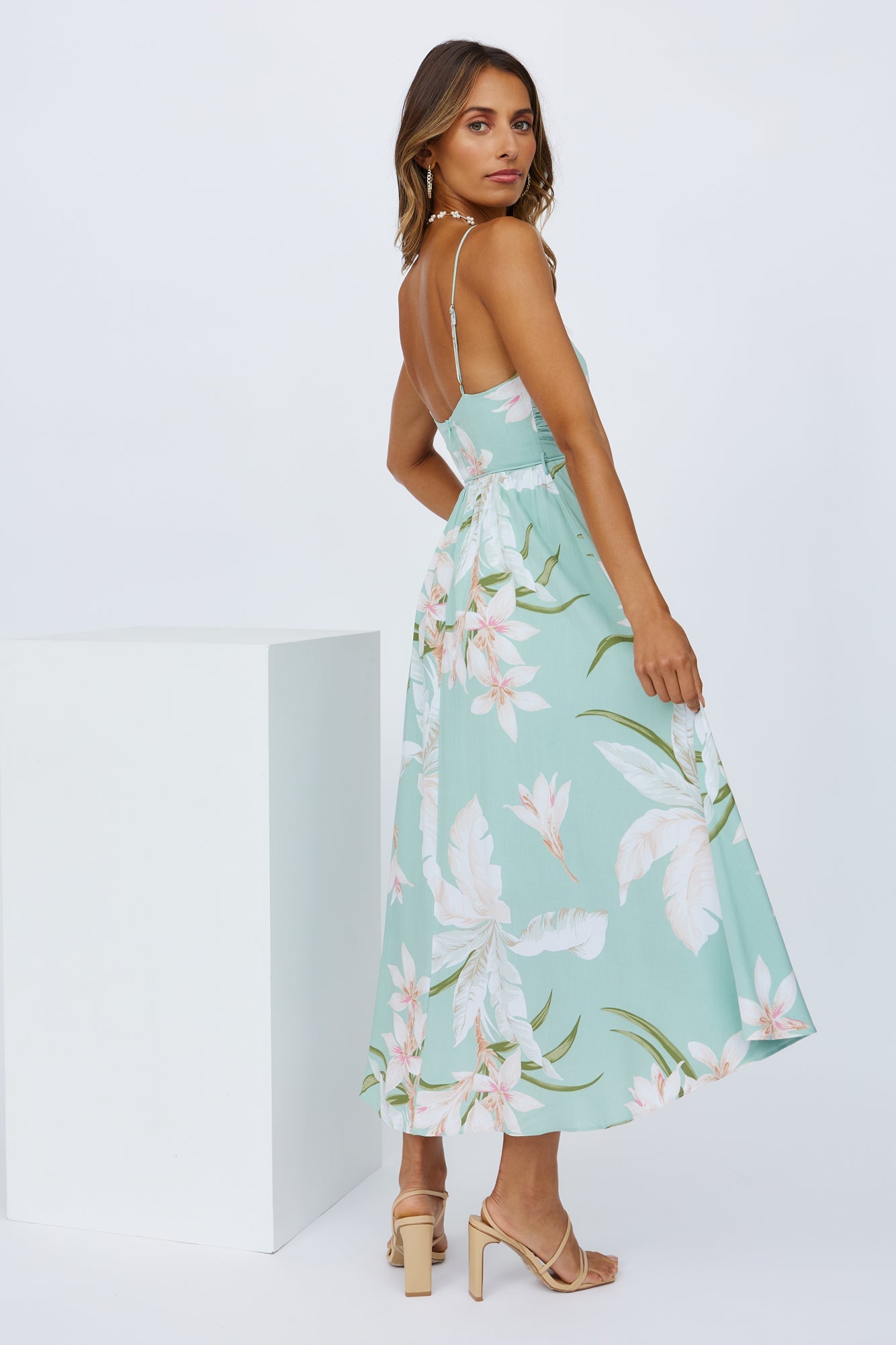 Better Love Me Right Midi Dress Sage