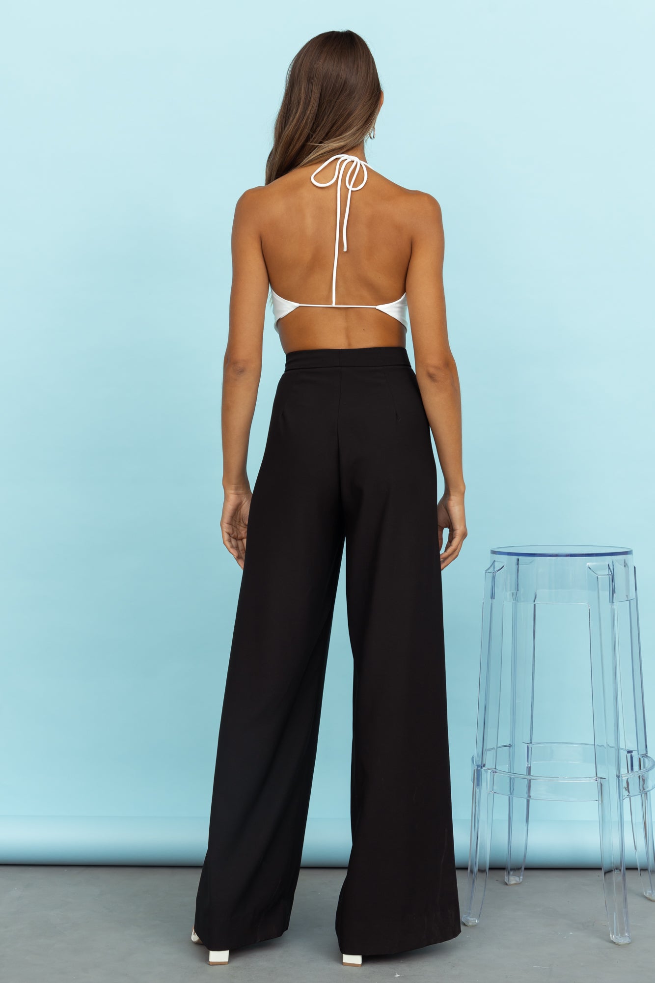 Kylie Style Crop White