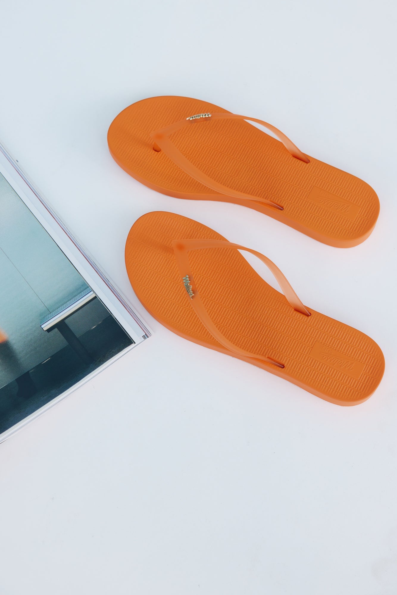 MELISSA Sun Venice Flip Flops Orange