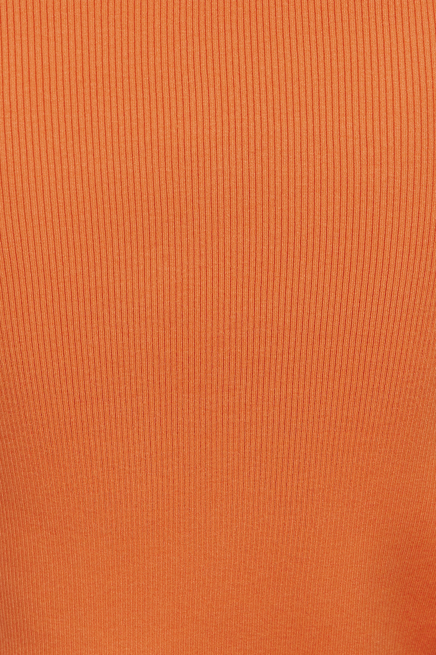 Bad B Nation Midi Skirt Orange