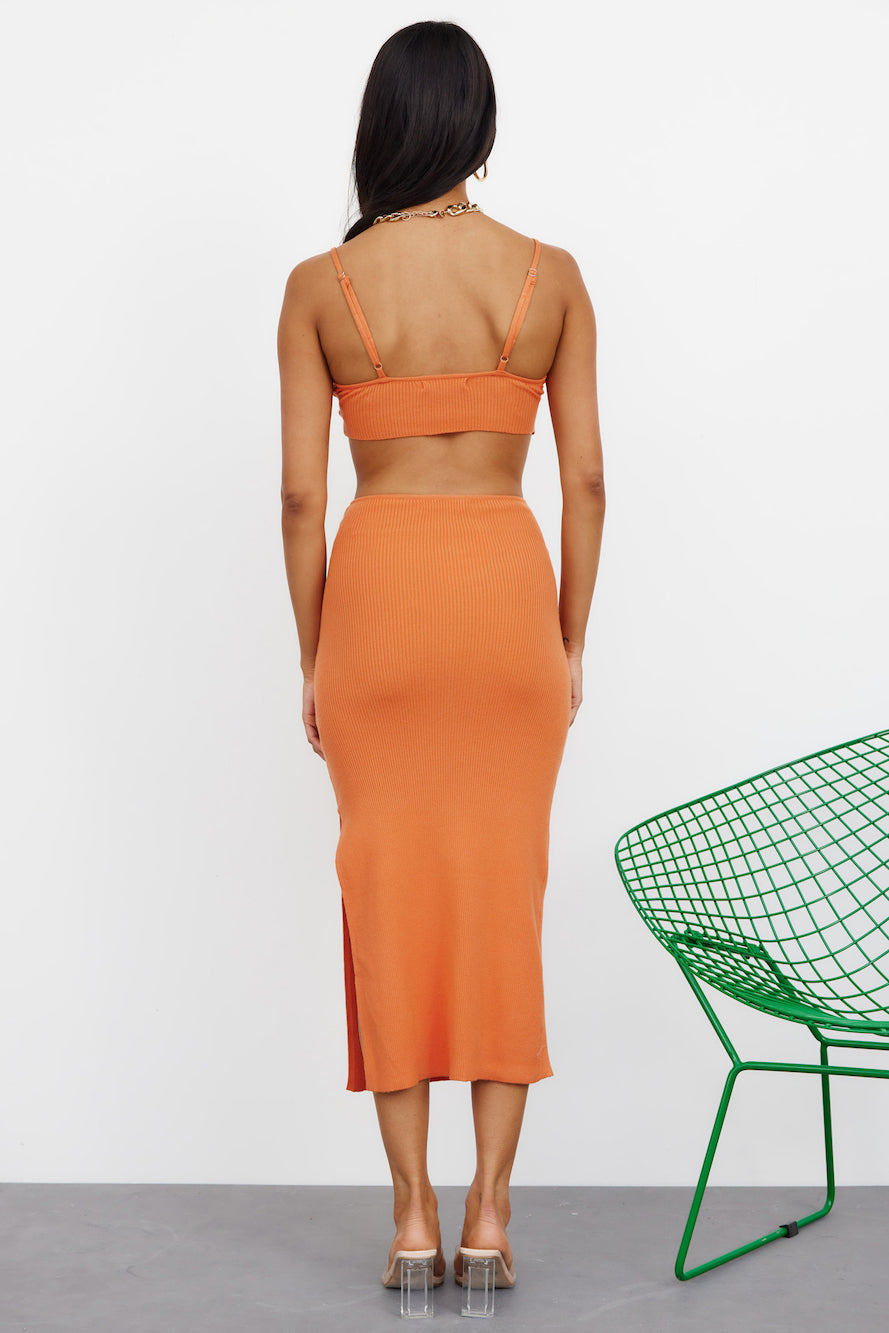 Bad B Nation Crop Orange