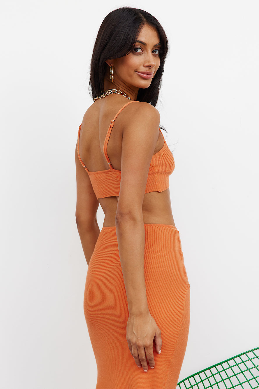 Bad B Nation Crop Orange