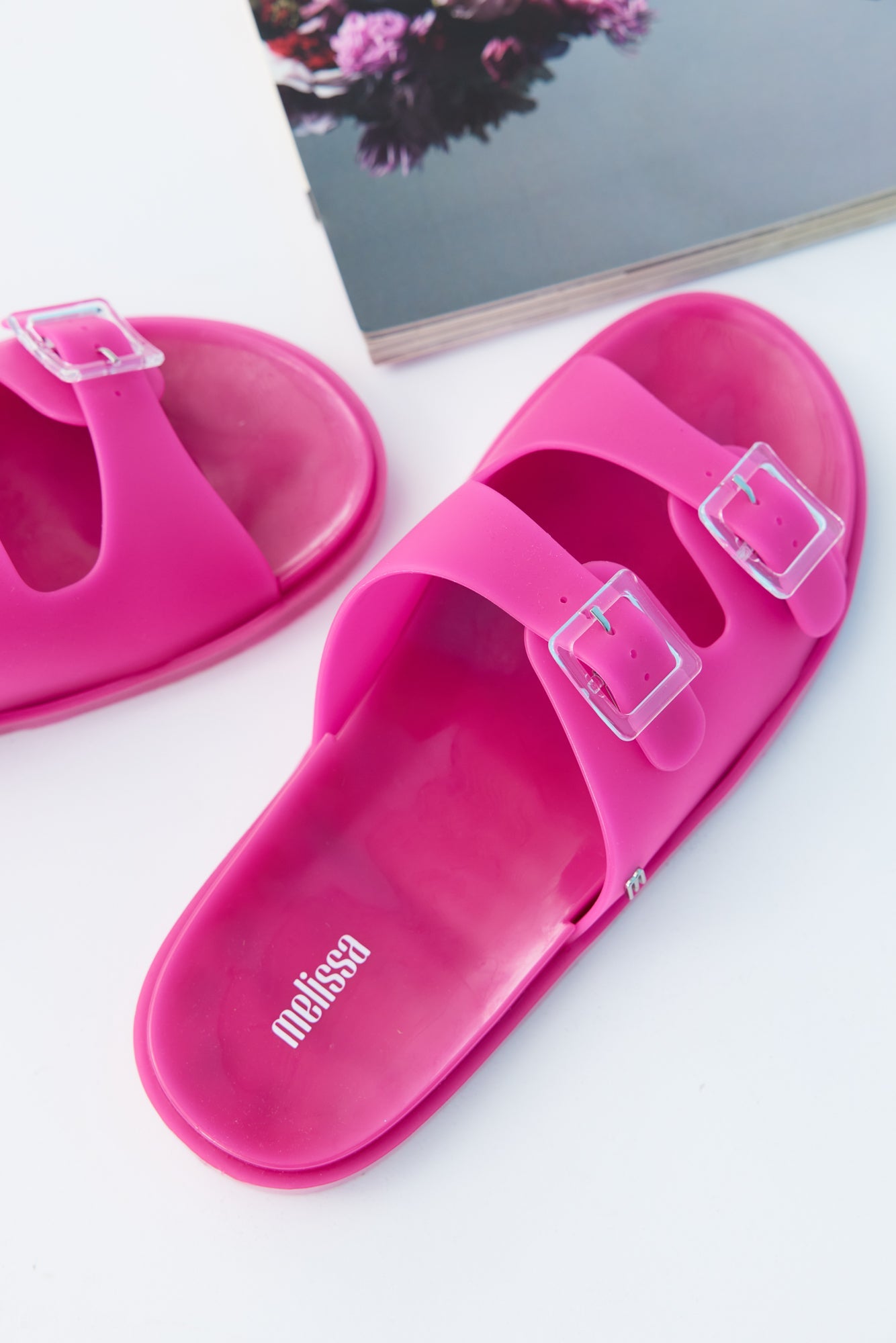 MELISSA Wide Slides Pink