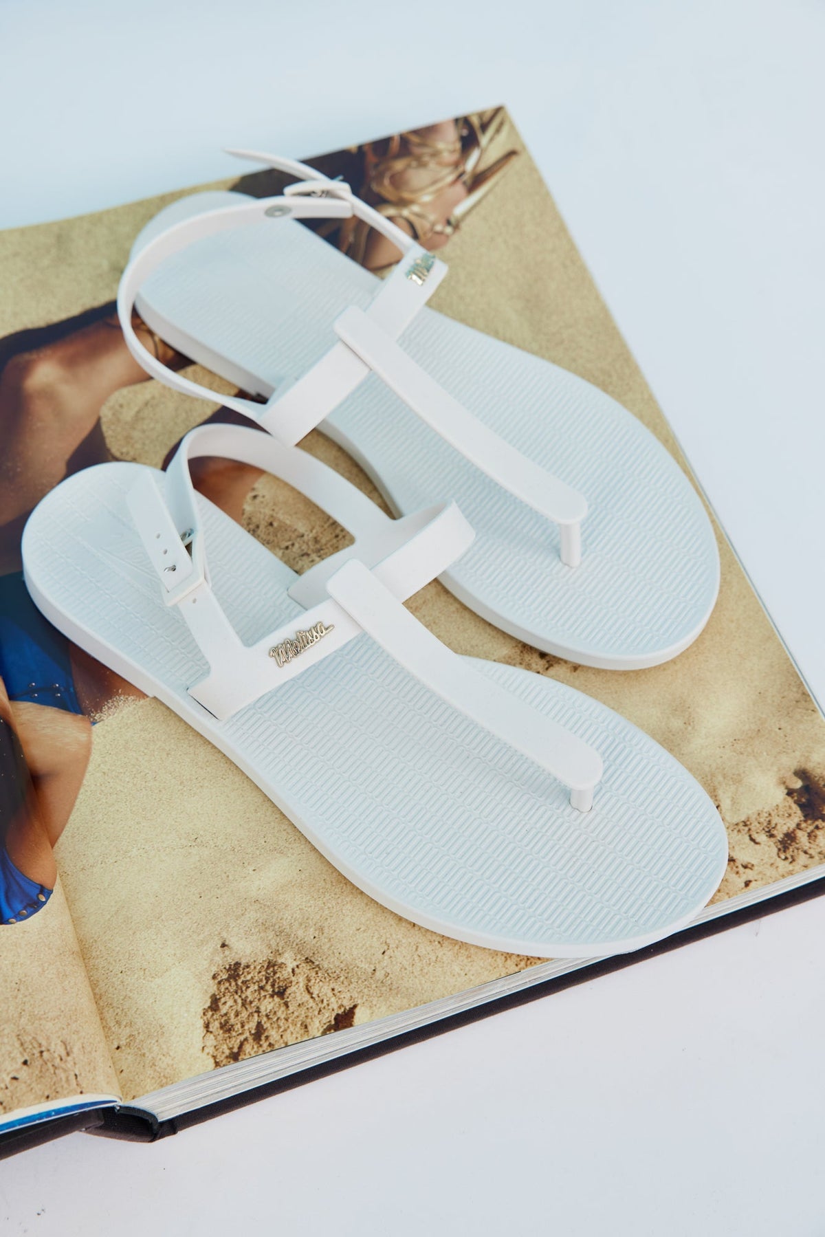 MELISSA Sun Ventura Sandals White