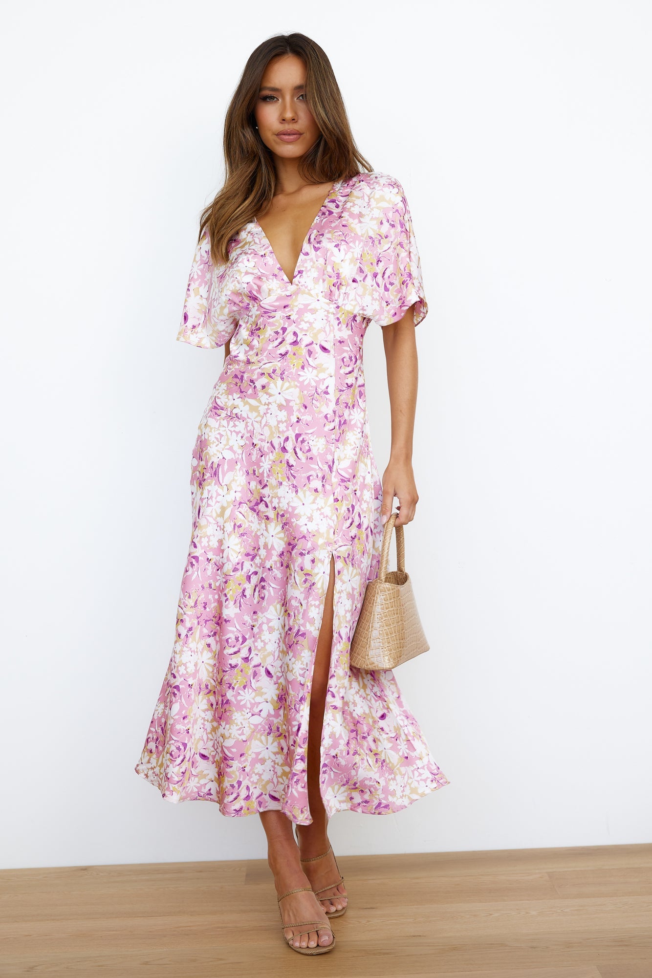 Much Better Midi Dress Pink